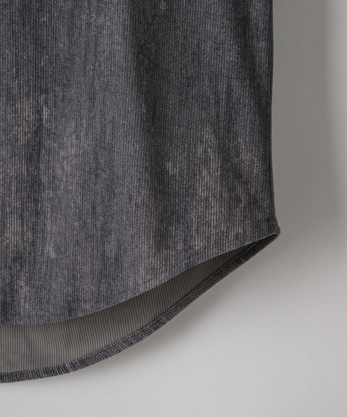 CASPER JOHN（キャスパージョン）の「Various loose shirts-fade corduroy- / バリアスルーズシャツ-フェードコーデュロイ-（シャツ/ブラウス・メンズ・ブラウン/ホワイト系その他/ブラック/グレー/ブラック系その他・LARGE/MEDIUM/SMALL/X-SMALL）」の7枚目の写真