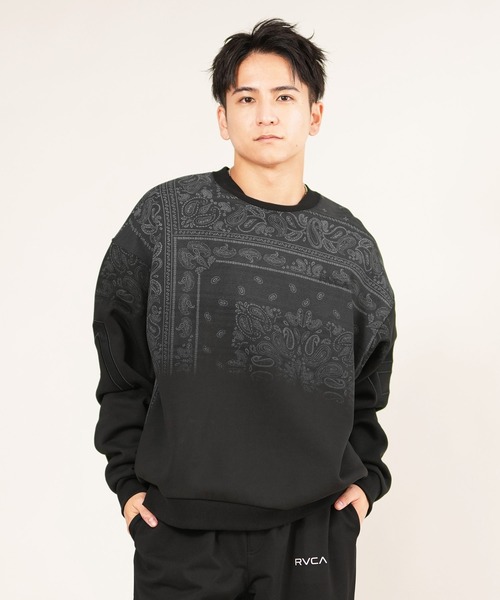 ReoNa スウェット黒 TOKYO 23 RENEGADES SWEAT CREW BLACK 22FW-I（トウキョウ23