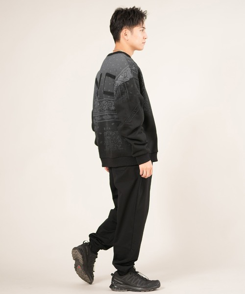 RVCA(ルーカ)の「RVCA/ルーカ FADE BACK SIDE ARCH RVCA スウェット BF042-001(スウェット・メンズ・ブラック×ホワイト/ブラウン系カモフラージュ/オートミール/ブラック系その他・S/M/L)」の15枚目の写真