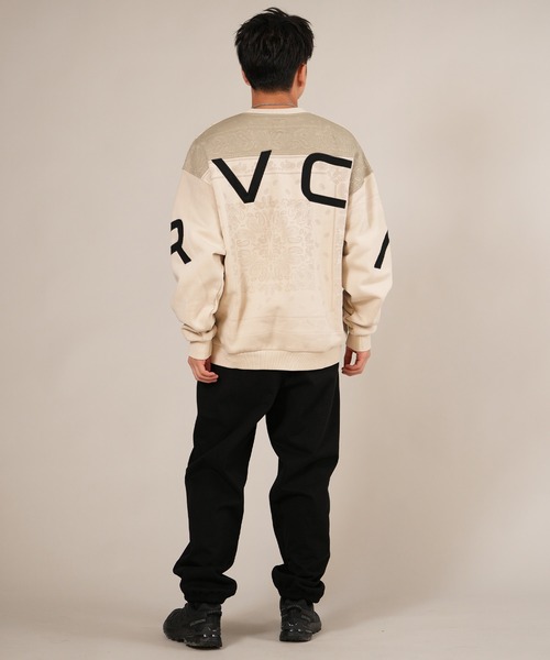 RVCA(ルーカ)の「RVCA/ルーカ FADE BACK SIDE ARCH RVCA スウェット BF042-001(スウェット・メンズ・ブラック×ホワイト/ブラウン系カモフラージュ/オートミール/ブラック系その他・S/M/L)」の20枚目の写真