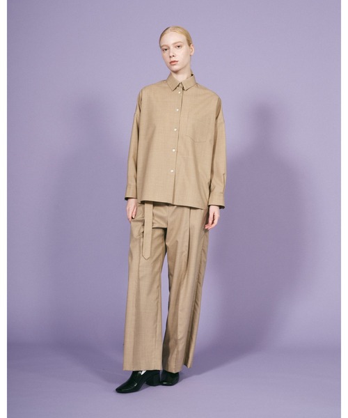 Mackintosh(マッキントッシュ)の「WHITEHILLS(シャツ/ブラウス・レディース・トップグレー/ベージュ系その他・6)」の1枚目の写真