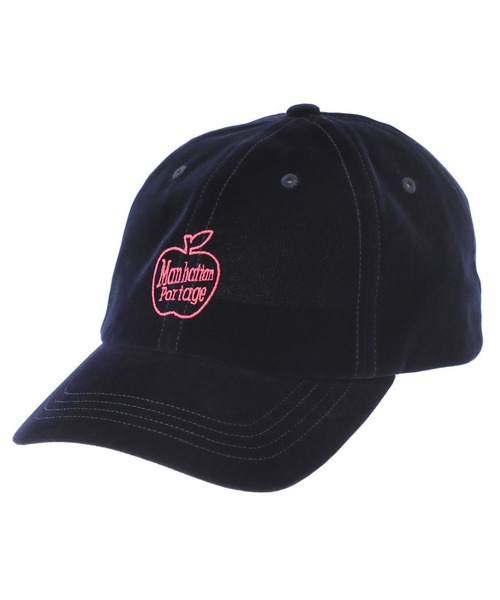 Manhattan Portage(マンハッタンポーテージ)の「Manhattan Portage/マンハッタンポーテージ キャップ APPLE EMB VELOUR 6P CAP MP339(キャップ・メンズ・ブラック/ネイビー/レッド/ブラウン・FREE)」の3枚目の写真