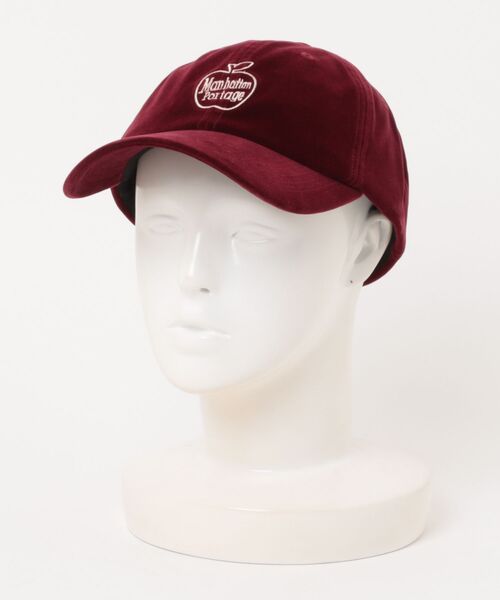 Manhattan Portage/マンハッタンポーテージ キャップ APPLE EMB VELOUR