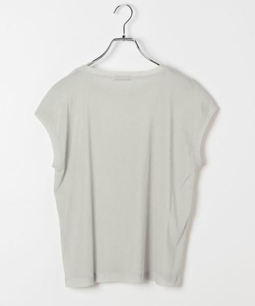 BAYFLOW（ベイフロー）の「フロッキーチュール半袖Tシャツ（Tシャツ/カットソー・レディース・ブラック/グレー/シルバーグレー・FREE）」の11枚目の写真