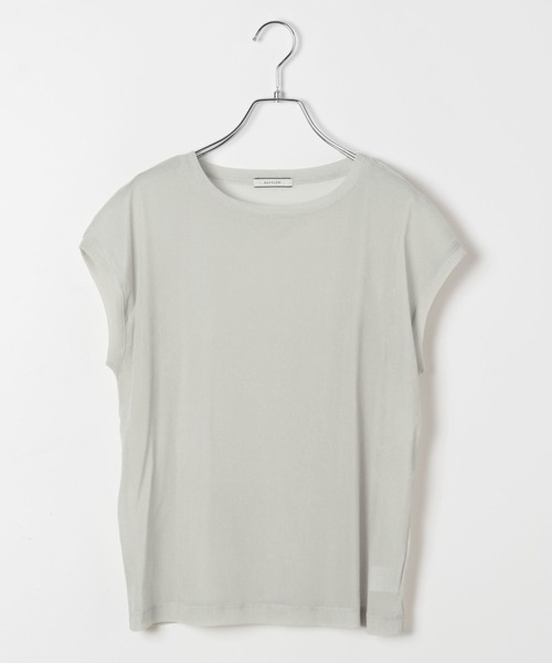 BAYFLOW（ベイフロー）の「フロッキーチュール半袖Tシャツ（Tシャツ/カットソー・レディース・ブラック/グレー/シルバーグレー・FREE）」の16枚目の写真