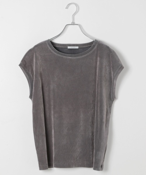 BAYFLOW（ベイフロー）の「フロッキーチュール半袖Tシャツ（Tシャツ/カットソー・レディース・ブラック/グレー/シルバーグレー・FREE）」の17枚目の写真