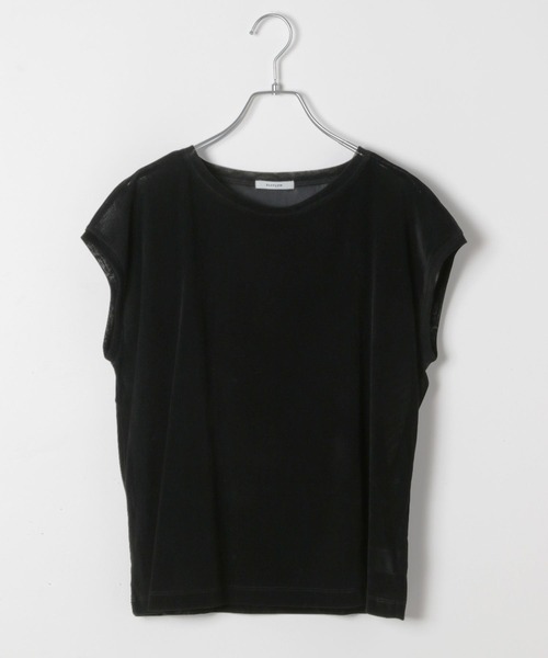 BAYFLOW（ベイフロー）の「フロッキーチュール半袖Tシャツ（Tシャツ/カットソー・レディース・ブラック/グレー/シルバーグレー・FREE）」の18枚目の写真