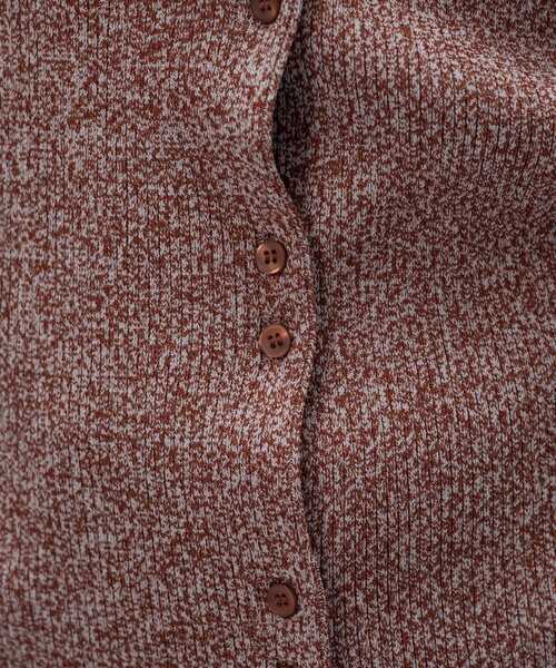 cloenc（クロエンス）の「【マシンウォッシュ】ポロカラープルオーバー（ニット/セーター・レディース・ワイン系2/ブラック系3/サックスブルー系3・02）」の8枚目の写真