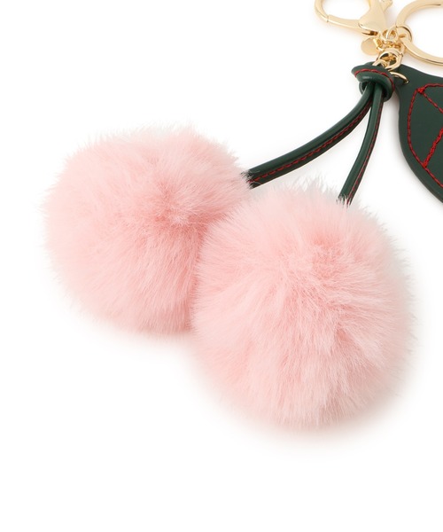 VIS（ビス）の「チェリーファーチャーム（キーホルダー・レディース・レッド/ピンク・FREE）」の6枚目の写真