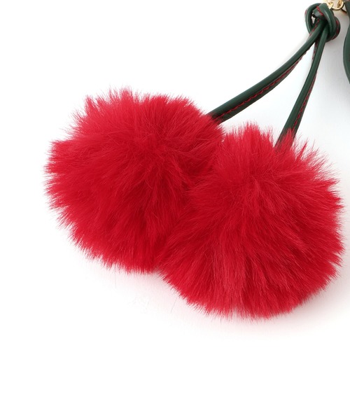 VIS（ビス）の「チェリーファーチャーム（キーホルダー・レディース・レッド/ピンク・FREE）」の9枚目の写真