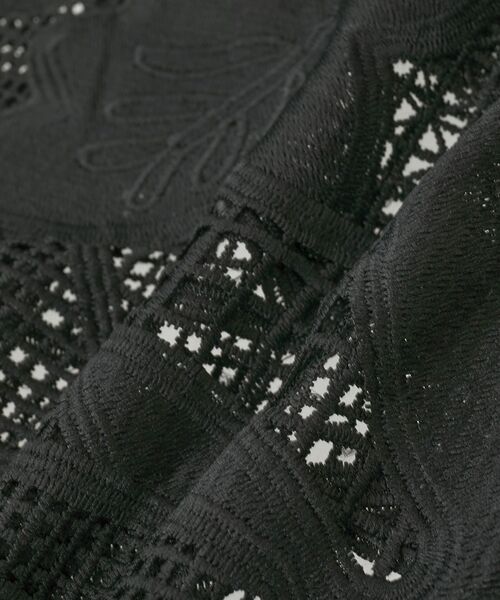 ELENCARE DUE(エレンカーレデュエ)の「・ELENCARE DUE レーシーカーディガン(カーディガン/ボレロ・レディース・キャメル/カーキ/ブラック/アイボリー・FREE)」の18枚目の写真