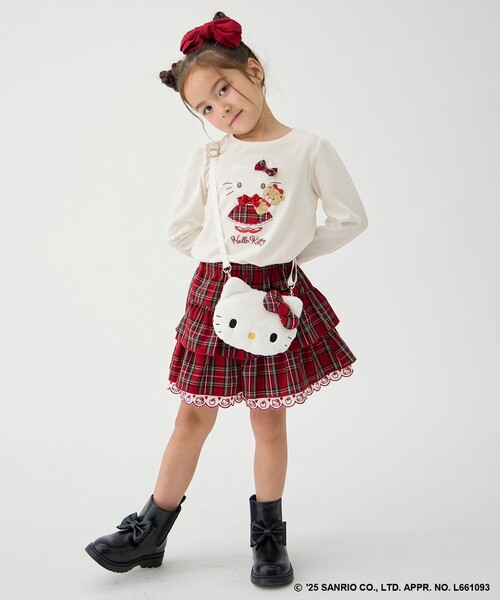 ハローキティ×ANY KIDS】チェックキュロット（その他パンツ）｜ANY