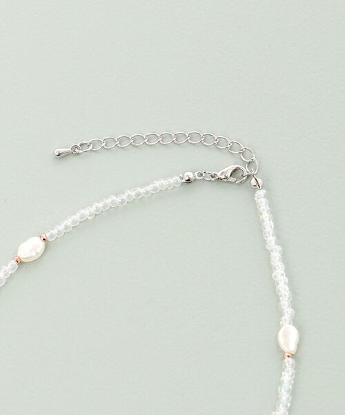 MAJESTIC LEGON（マジェスティックレゴン）の「きらきらリボンモチーフネックレス（ネックレス・レディース・A/B・FREE）」の6枚目の写真