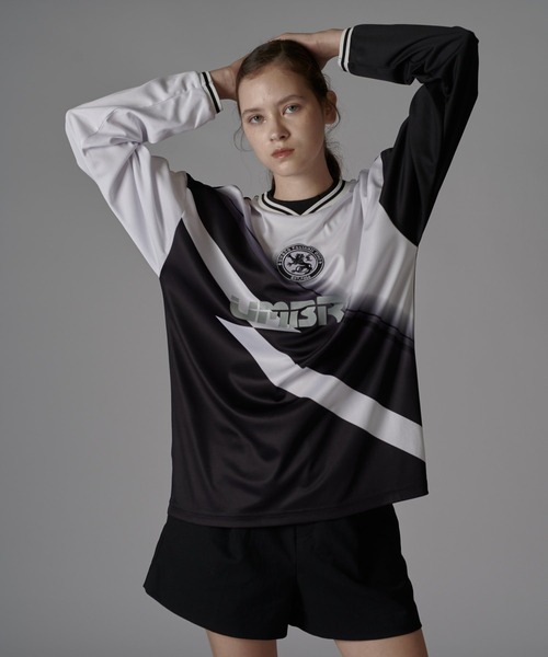 UMBRO × Lui’s 24SS ゲームシャツ　ロゴ　刺繍　XL UMBRO（アンブロ）の「UMBRO×Lui's ゲームシャツ（Tシャツ