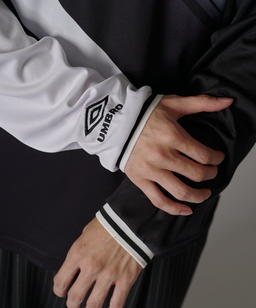 UMBRO（アンブロ）の「【UMBRO】 ゲームシャツ（Tシャツ/カットソー・メンズ・サックスブルー/ホワイト・FREE）」の22枚目の写真