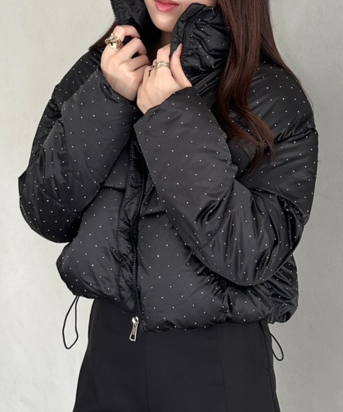 smoothmood ショート丈 ダウンジャケット セール】ストーンショート丈ダウン（ダウンジャケット/コート