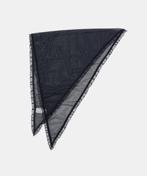EDIT. FOR LULU（エディットフォールル）の「【SIMONE WILD for LULU】MESH FRILL TRIANGLE（その他小物・レディース・ピンク/ネイビー・FREE）」の4枚目の写真
