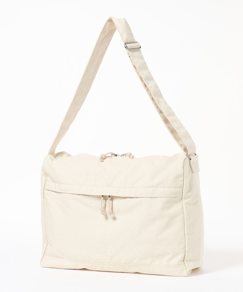 GLOBAL WORK（グローバルワーク）の「キャンバスショルダー/588006（ショルダーバッグ・メンズ・ブラウン系/ブラック/アイボリー・ONE SIZE）」の6枚目の写真