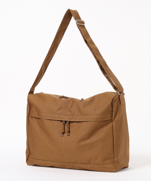 GLOBAL WORK（グローバルワーク）の「キャンバスショルダー/588006（ショルダーバッグ・メンズ・ブラウン系/ブラック/アイボリー・ONE SIZE）」の7枚目の写真