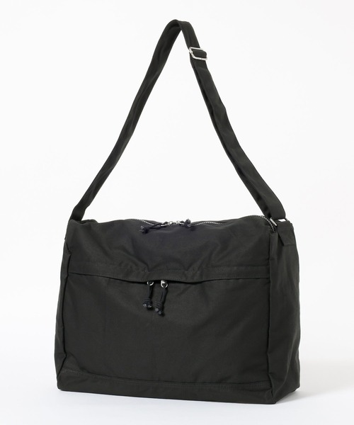 GLOBAL WORK（グローバルワーク）の「キャンバスショルダー/588006（ショルダーバッグ・メンズ・ブラウン系/ブラック/アイボリー・ONE SIZE）」の8枚目の写真