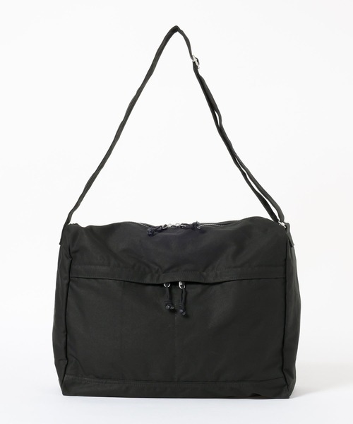 GLOBAL WORK（グローバルワーク）の「キャンバスショルダー/588006（ショルダーバッグ・メンズ・ブラウン系/ブラック/アイボリー・ONE SIZE）」の9枚目の写真