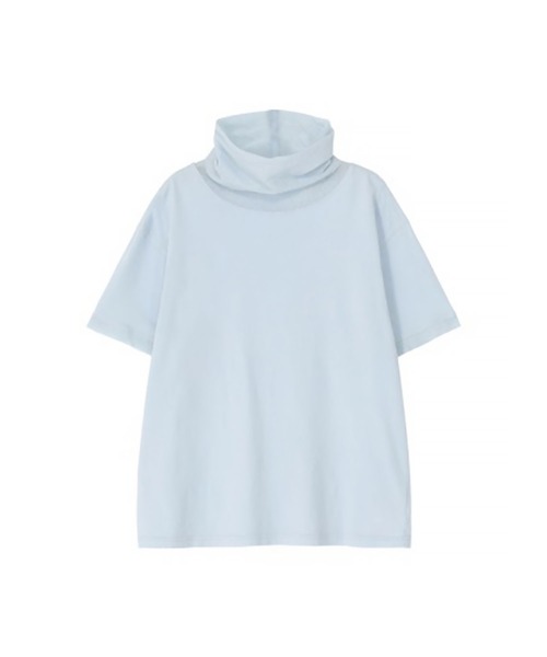 Plantation(プランテーション)の「コットンチュール / Tシャツ / (O)(Tシャツ/カットソー・レディース・ライトブルー/ホワイト/レッド・L size/M size)」の3枚目の写真