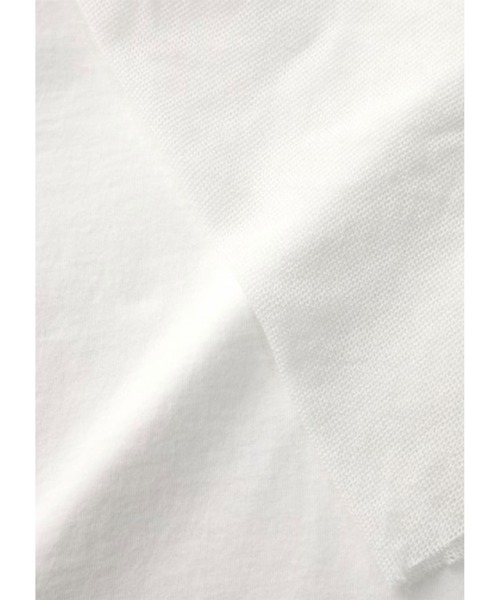 Plantation(プランテーション)の「コットンチュール / Tシャツ / (O)(Tシャツ/カットソー・レディース・ライトブルー/ホワイト/レッド・L size/M size)」の6枚目の写真