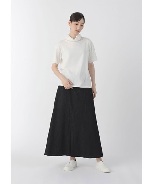 Plantation(プランテーション)の「コットンチュール / Tシャツ / (O)(Tシャツ/カットソー・レディース・ライトブルー/ホワイト/レッド・L size/M size)」の9枚目の写真