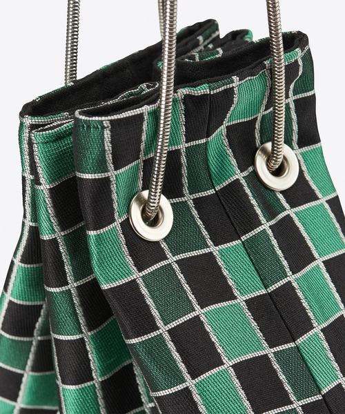 BIGOTRE(ビゴター)の「PURSE ICHIMATSU NISHIJIN(ショルダーバッグ・レディース・ブラック/ブルー/グリーン・ONE SIZE)」の9枚目の写真