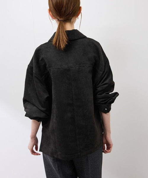 ROPE' PICNIC(ロペピクニック)の「スエードシャツ(シャツ/ブラウス・レディース・ブラウン/ベージュ系その他/スミクロ・FREE)」の9枚目の写真