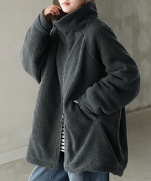 「 小顔 」 中綿ボアコート