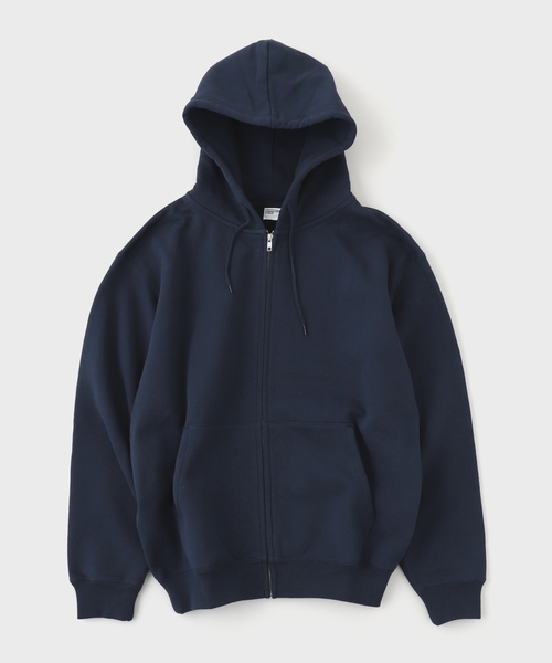 WISM（ウィズム）の「BASEMENT GEAR / ベースメントギア 15oz Garment Dye ZU Hoodie（パーカー・メンズ・ブラウン/ネイビー/ブラック/ライトグレー/ブルー/ピンク・LARGE/X-LARGE/MEDIUM）」の4枚目の写真
