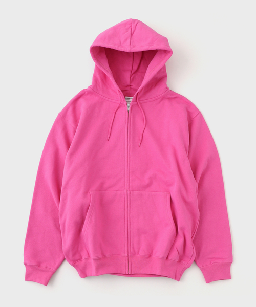 WISM（ウィズム）の「BASEMENT GEAR / ベースメントギア 15oz Garment Dye ZU Hoodie（パーカー・メンズ・ブラウン/ネイビー/ブラック/ライトグレー/ブルー/ピンク・LARGE/X-LARGE/MEDIUM）」の6枚目の写真