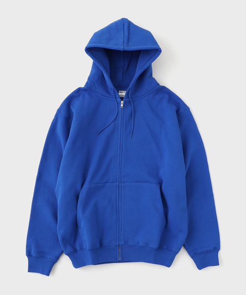 WISM（ウィズム）の「BASEMENT GEAR / ベースメントギア 15oz Garment Dye ZU Hoodie（パーカー・メンズ・ブラウン/ネイビー/ブラック/ライトグレー/ブルー/ピンク・LARGE/X-LARGE/MEDIUM）」の5枚目の写真