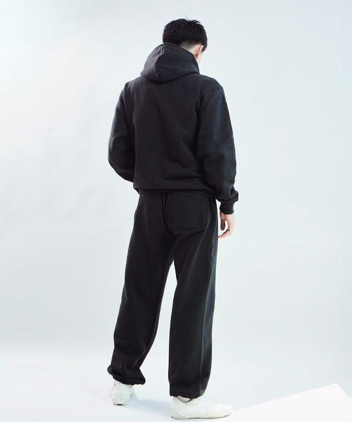 WISM（ウィズム）の「BASEMENT GEAR / ベースメントギア 15oz Garment Dye ZU Hoodie（パーカー・メンズ・ブラウン/ネイビー/ブラック/ライトグレー/ブルー/ピンク・LARGE/X-LARGE/MEDIUM）」の14枚目の写真