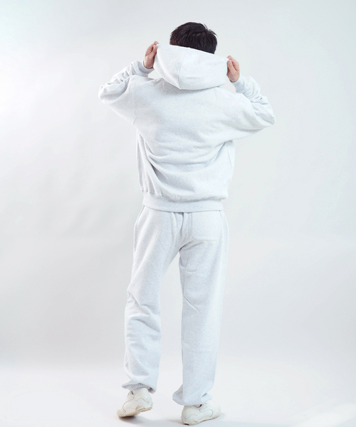 WISM（ウィズム）の「BASEMENT GEAR / ベースメントギア 15oz Garment Dye ZU Hoodie（パーカー・メンズ・ブラウン/ネイビー/ブラック/ライトグレー/ブルー/ピンク・LARGE/X-LARGE/MEDIUM）」の20枚目の写真