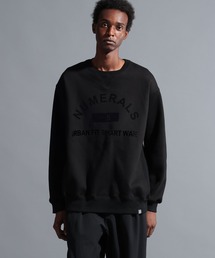 NUMERALS | [NUMERALS]ヘビー裏毛ロゴスウェット(スウェット)