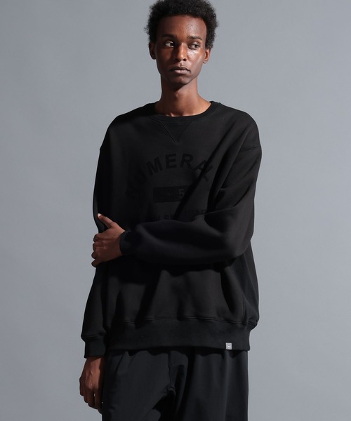 セール】[NUMERALS]ヘビー裏毛ロゴスウェット（スウェット）｜NUMERALS