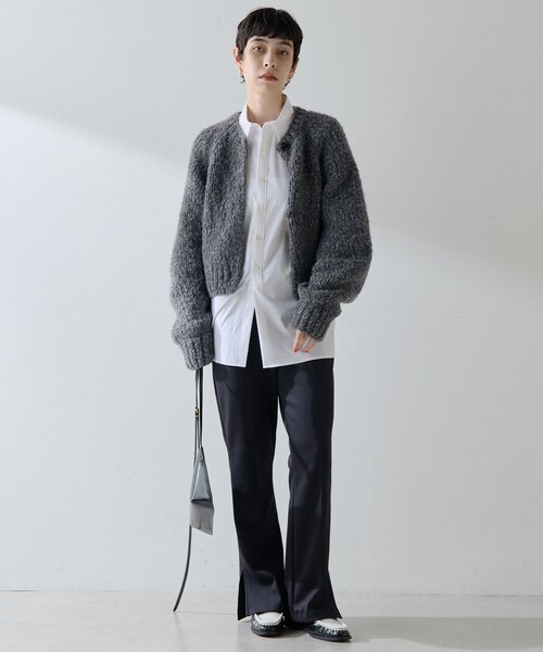 Whim Gazette（ウィムガゼット）の「ジャージーパンツ（その他パンツ・レディース・ブラック/グレイッシュベージュ・36/38）」の18枚目の写真