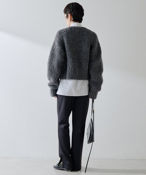 Whim Gazette（ウィムガゼット）の「ジャージーパンツ（その他パンツ・レディース・ブラック/グレイッシュベージュ・36/38）」の14枚目の写真