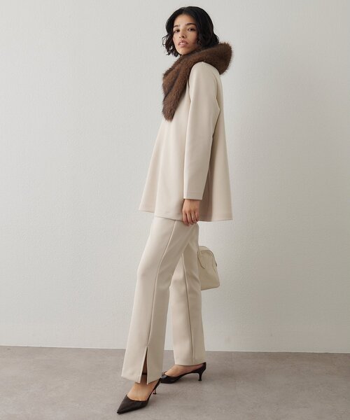 Whim Gazette（ウィムガゼット）の「ジャージーパンツ（その他パンツ・レディース・ブラック/グレイッシュベージュ・36/38）」の10枚目の写真