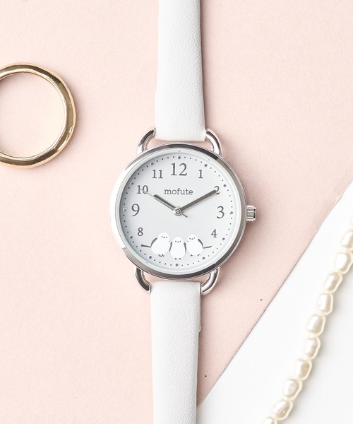 セール】【SETUP7】シマエナガアニマルウォッチ MKL2425 FW（アナログ