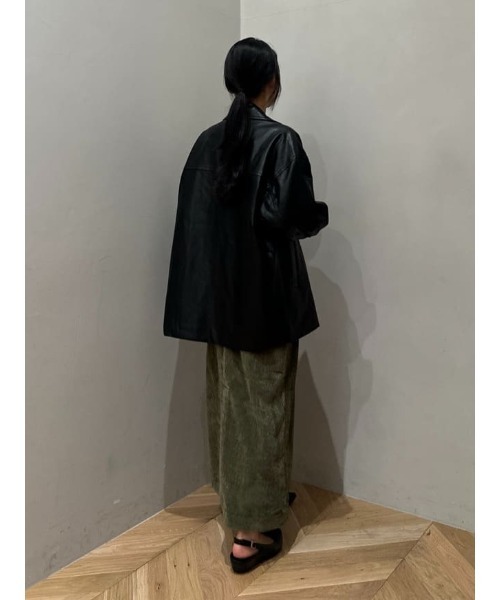 セール】【大人気】フェイクレザージャケット 秋服/冬服（ライダース