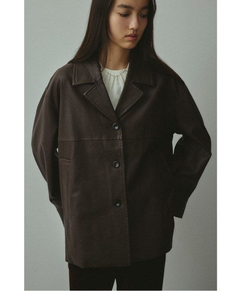 今季完売STYLEMIXER 【大人気】フェイクレザージャケット 秋服/冬服 セール】【大人気】フェイクレザージャケット 秋服/冬服（ライダース