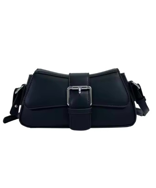 VIBGYOR（ヴィブジョー）の「レディース フェイクレザー ショルダーバッグ(BDS)（ショルダーバッグ・レディース・ブラック・FREE）」の4枚目の写真