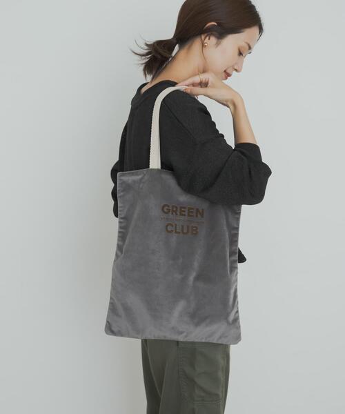 beej(ビージ)の「『別注』beej×DOORS ベロアトート(トートバッグ・レディース・バーガンディー/グレー・ONE)」の5枚目の写真