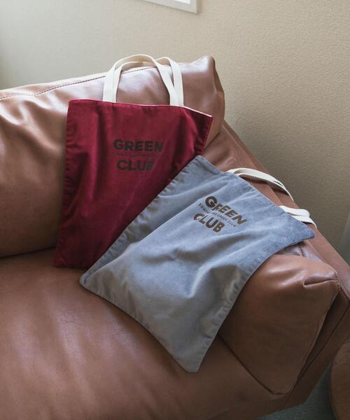 beej(ビージ)の「『別注』beej×DOORS ベロアトート(トートバッグ・レディース・バーガンディー/グレー・ONE)」の6枚目の写真