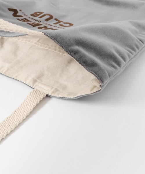 beej(ビージ)の「『別注』beej×DOORS ベロアトート(トートバッグ・レディース・バーガンディー/グレー・ONE)」の9枚目の写真