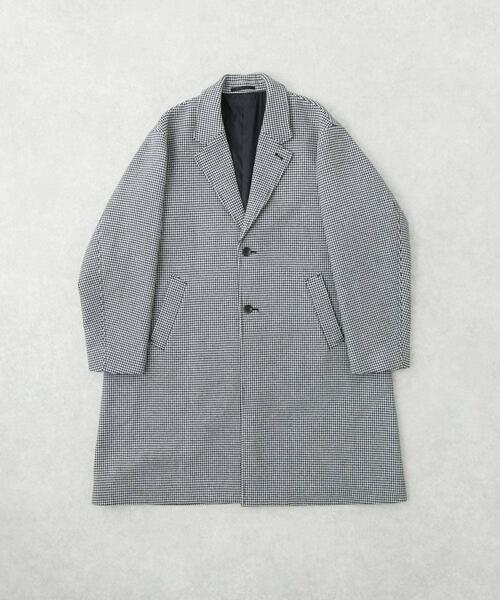 URBAN RESEARCH（アーバンリサーチ）の「WOOL OVER CHESTER COAT（チェスターコート・メンズ・ホワイト系その他/ベージュ系その他/ブラック/チャコールグレー・SMALL/LARGE/MEDIUM）」の2枚目の写真