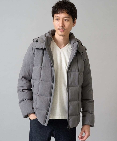 雑誌MonoMax12月号掲載/ダウン混率90%】デタッチャブルフード